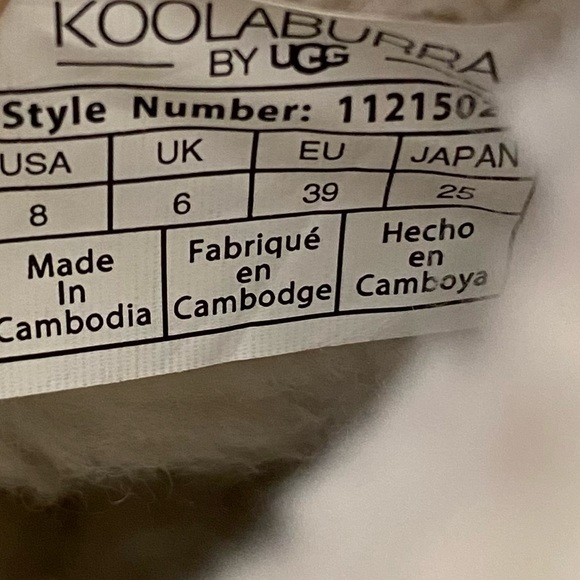 Koolaburra by UGG Michon Mini Boots Dune 8 NWOB - Picture 5 of 6